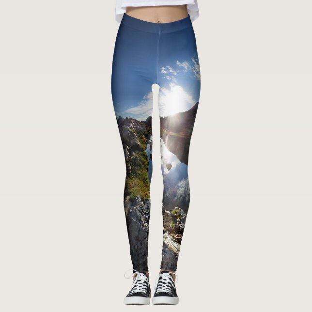 Tarn under the Minarets - Sierra Leggings (Front)