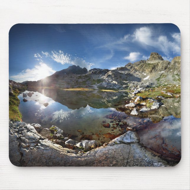 Tarn under the Minarets - Sierra Mouse Mat (Front)
