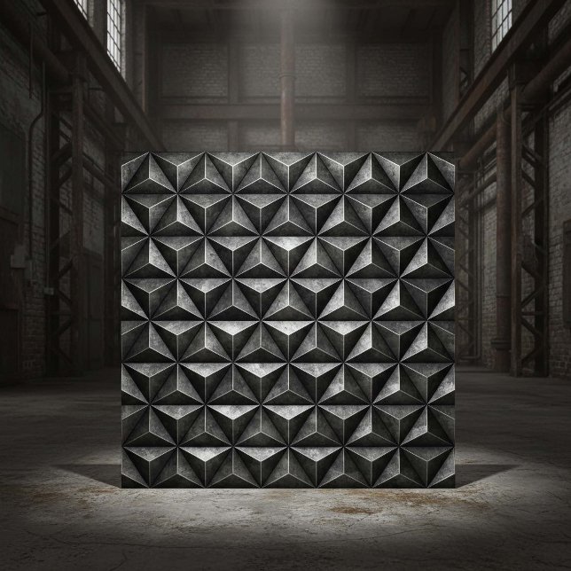 Tarnished Steel Industrial Geometric #18 ID1227 Tile (Creator Uploaded)