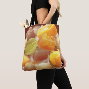 Taro Ball Dessert Illustration Tote Bag