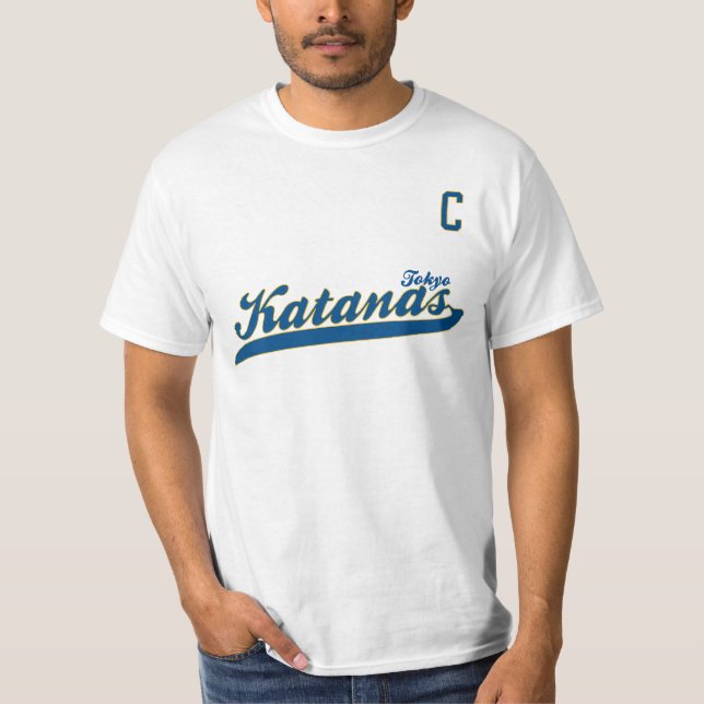 Taro Tsujimoto Player Name and Number Design T-Shirt (Front)