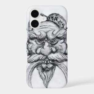 TAROT/ANTIQUE FANTASY GROTESQUE MASK Black White