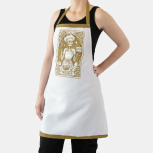 Tarot Baker Pastry Chef Gold Apron