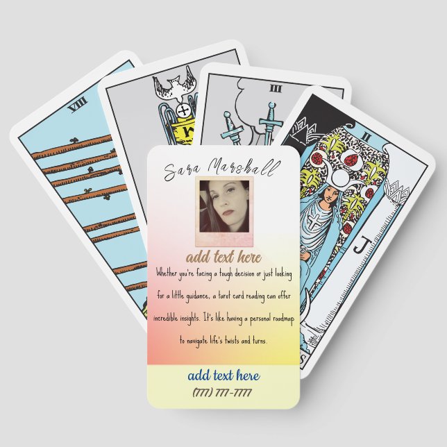 Tarot Business Cards (Back)
