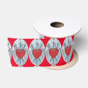 Tarot Card 3 Swords Thunder_Cove Satin Ribbon
