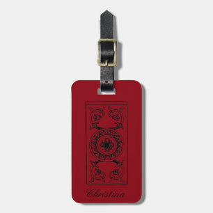Tarot Card: Ace Of Pences Luggage Tag