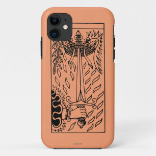Tarot Card: Ace Of Swords iPhone 11 Case