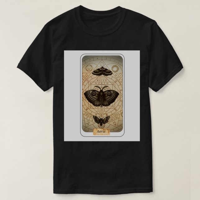 Tarot card aeris T-Shirt (Design Front)