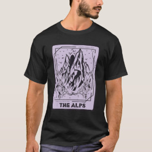 Tarot Card Alps Mystical Cards Edelweiss Mountain T-Shirt