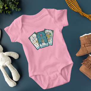 Tarot Card Baby One Piece Baby Girl T-Shirt Bodysuit