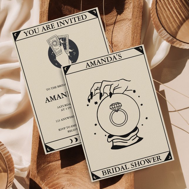 Tarot Card Bridal Shower Celestial Mystical Zodiac (Creator Uploaded)