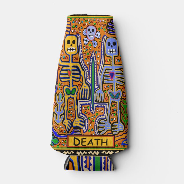 Tarot Card - DEATH - Can Cooler (Front)