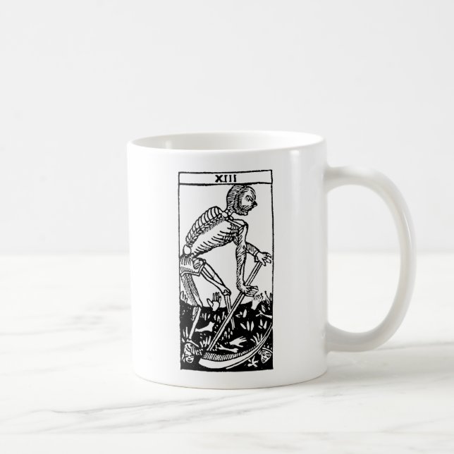 Tarot Card: Death Coffee Mug (Right)