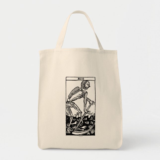 Tarot Card: Death Tote Bag (Front)