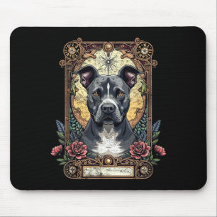 Tarot Card Doberman El Dark Fantasy Game Satanic Mouse Mat
