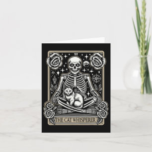 Tarot Card Emo Gothic - Occult The Cat Whisperer