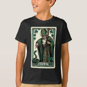 Tarot Card Funny St Patricks Day Tee Go'n Git St P