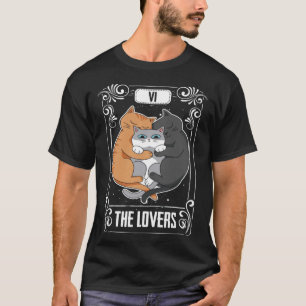 Tarot Card Gothic Astrology Occult The Cat Tarot T-Shirt