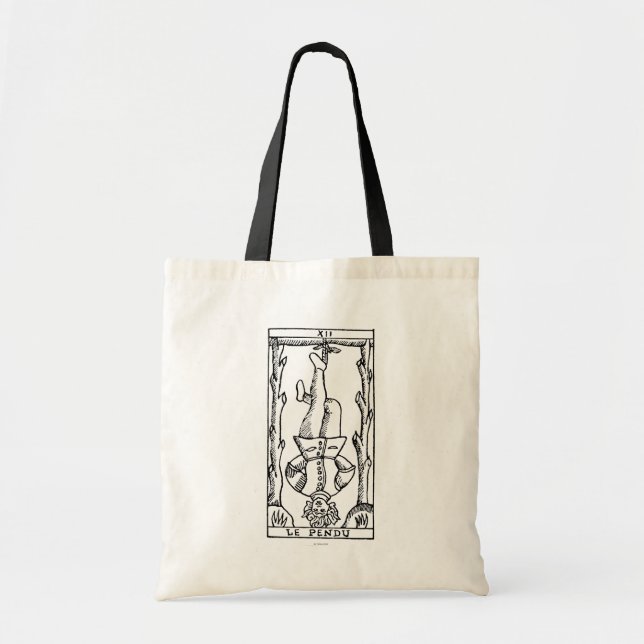 Tarot Card: Hanged Man Tote Bag (Front)