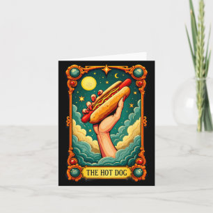 Tarot Card Hotdog Halloween