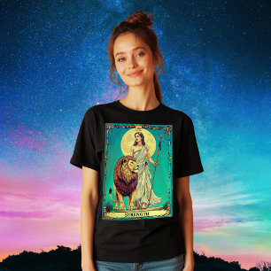 Tarot Card Illustration, Strength T-Shirt