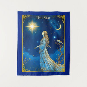 Tarot Card Illustration, The Star Tapestry