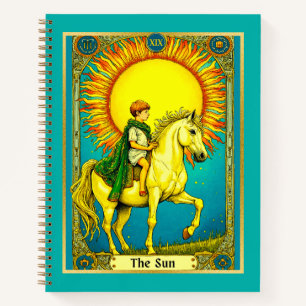 Tarot Card Illustration, The Sun Journal