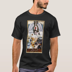 Tarot Card Judgement And Dog Cosmic Graphic Dogs T-Shirt