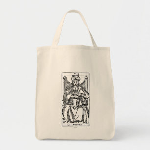Tarot Card: Justice Tote Bag