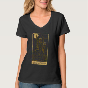 Tarot Card King Of Swords Occult Gothic Hallowee T-Shirt