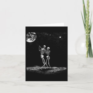 Tarot Card Kissing Skeleton Love Bones Horror Goth