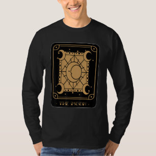 Tarot Card Moon Mystical Cards  Occult Magic T-Shirt