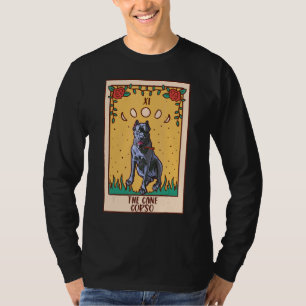 Tarot Card Occult Magic Occultism Dog Cane Corso T-Shirt