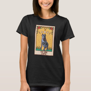 Tarot Card  Occult Magic Occultism Dog Cane Corso T-Shirt