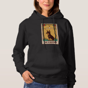 Tarot Card Occult Magic Occultism Dog Doberman Hoodie