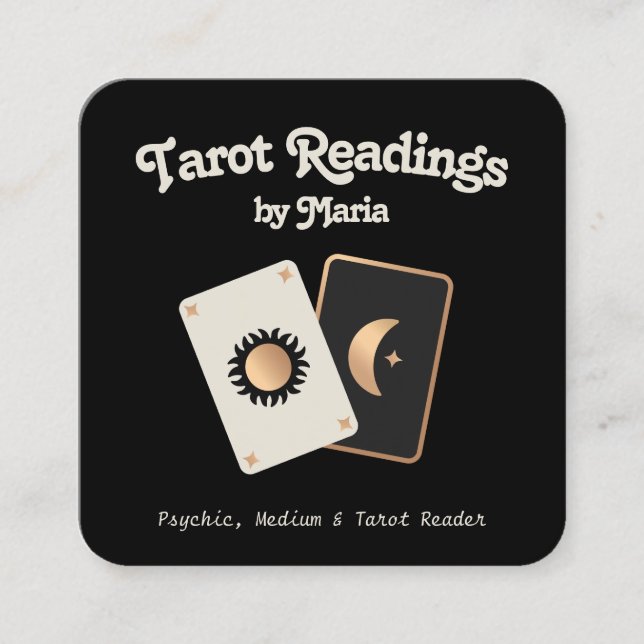 Tarot Card Reader Psychic Medium (Front)