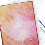 Tarot Card Rustic Crystal Starburst Lined Paper Notepad<br><div class="desc">A beautiful pad of lined standard size letter 8.5 x 11 stationery paper - each page with a subtle Tarot Cards and Crystal Starburst Background.</div>