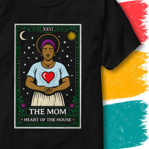 Tarot Card Style Mother Heart of the House Mum T-Shirt