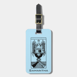 Tarot Card: The Ace Of Cups Luggage Tag