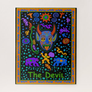 TAROT CARD - THE DEVIL JIGSAW PUZZLE