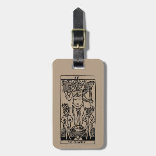 Tarot Card: The Devil Luggage Tag