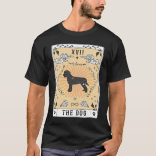Tarot Card The Dog Lagotto Romagnolo Celestial Spa T-Shirt