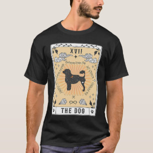 Tarot Card The Dog Portuguese Water Celestial Spac T-Shirt