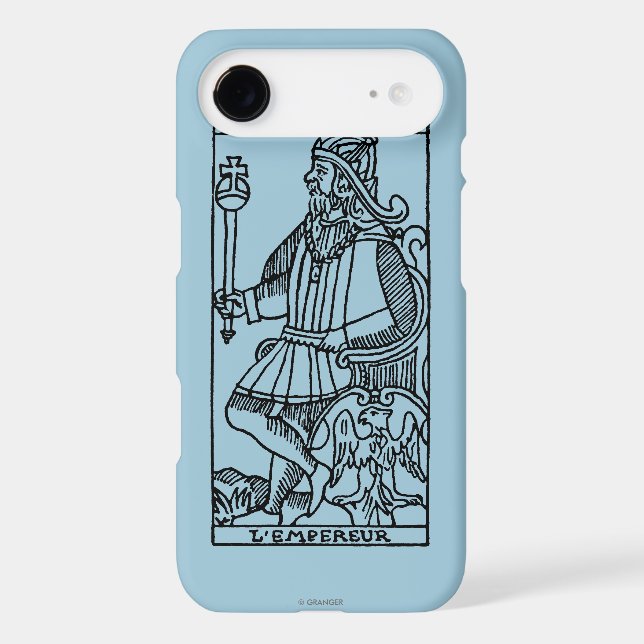 Tarot Card: The Emperor Case-Mate iPhone Case (Back)