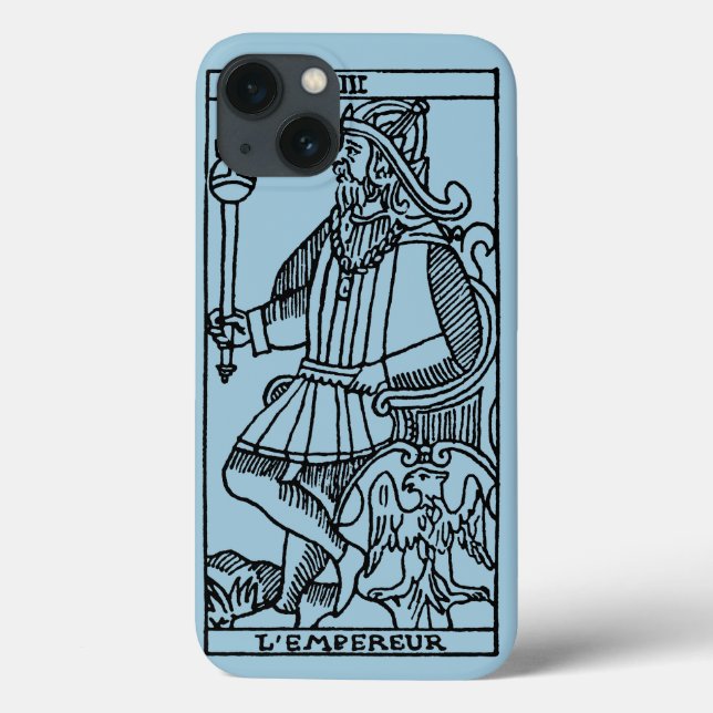 Tarot Card: The Emperor Case-Mate iPhone Case (Back)