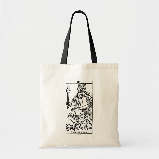 Tarot Card: The Emperor Tote Bag (Front)