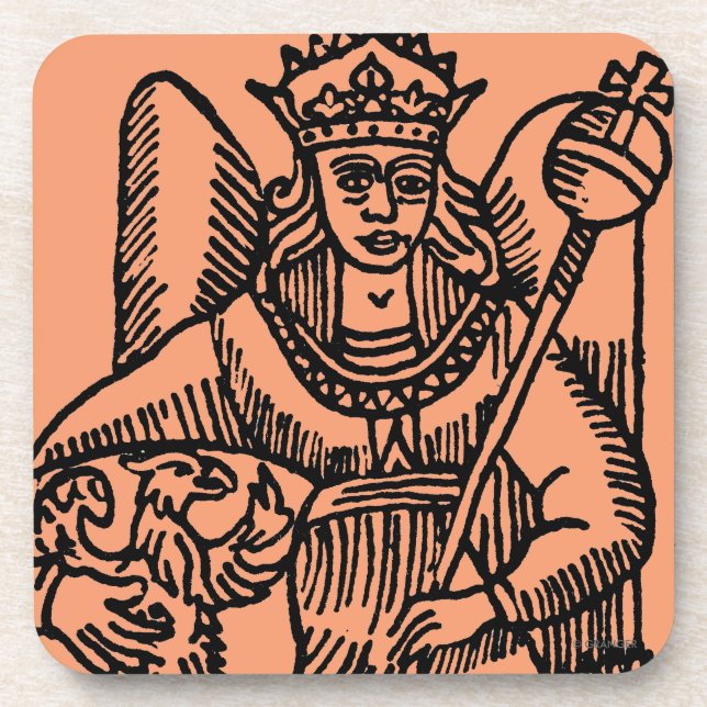 Tarot Card: The Empress Coaster (Front)