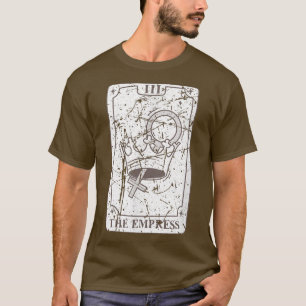 Tarot Card The Empress Crown Witch Occult Witchy A T-Shirt