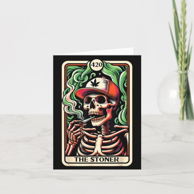 Tarot Card The Lover Skeleton (Front)