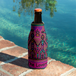 Tarot Card - The LOVERS - Can Cooler